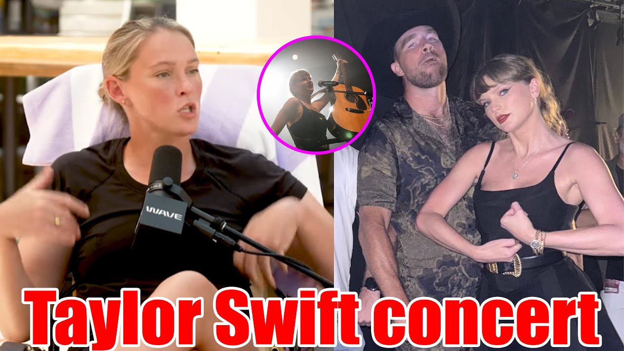 Kylie kelce talks about Taylor Swift & Travis kelce's 3 hour long performance at TEU concert