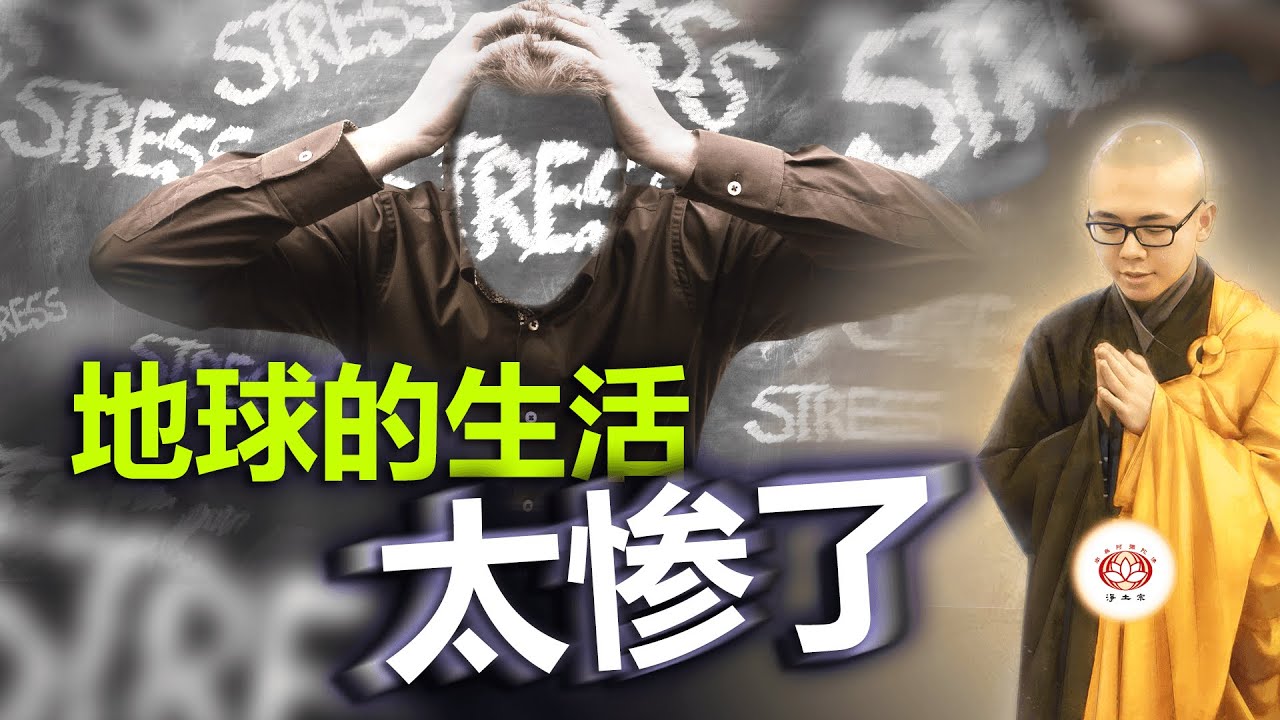 地球的生活太惨了 👼 | 净本法师 主讲