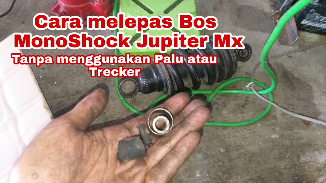 Cara Mengganti Bos Monoshock Jupiter Mx