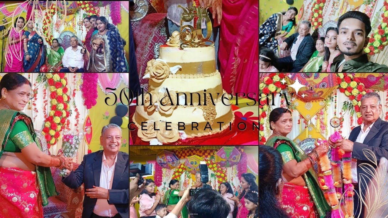 50th Anniversary OF Dada or Dadi 🥰 Biggest celebration VLOG