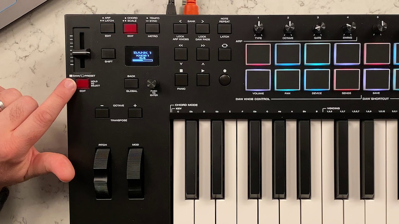 M-Audio Oxygen Pro — настройка FL Studio — краткое руководство