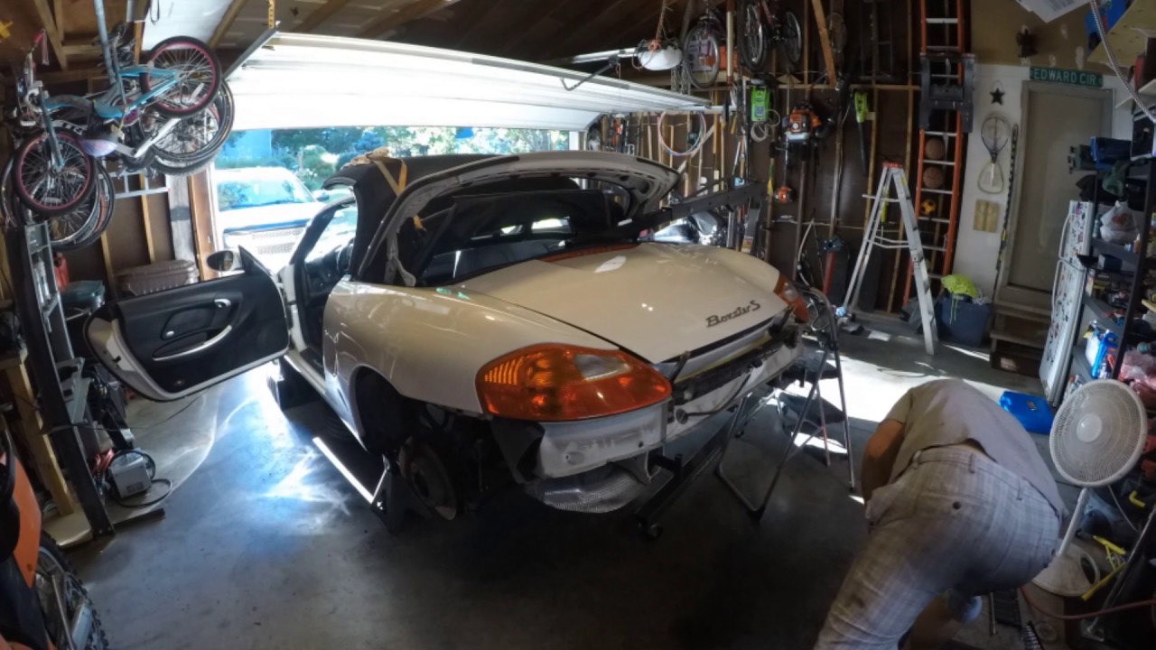 Porsche Boxster Engine Removal