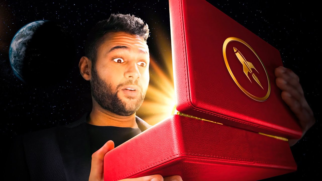 Unboxing a phone from Space.