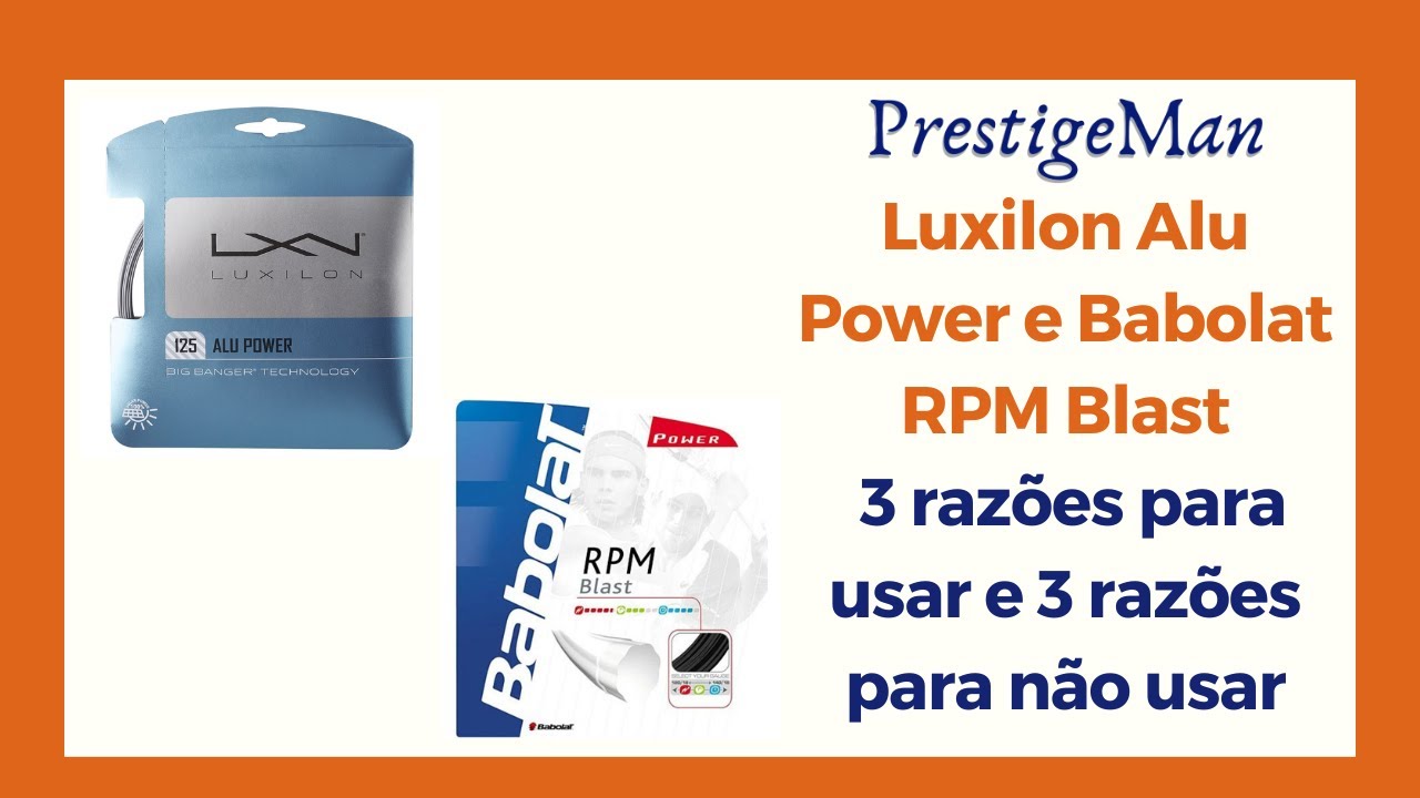 3 Razões para usar e não usar Alu Power e RPM Blast