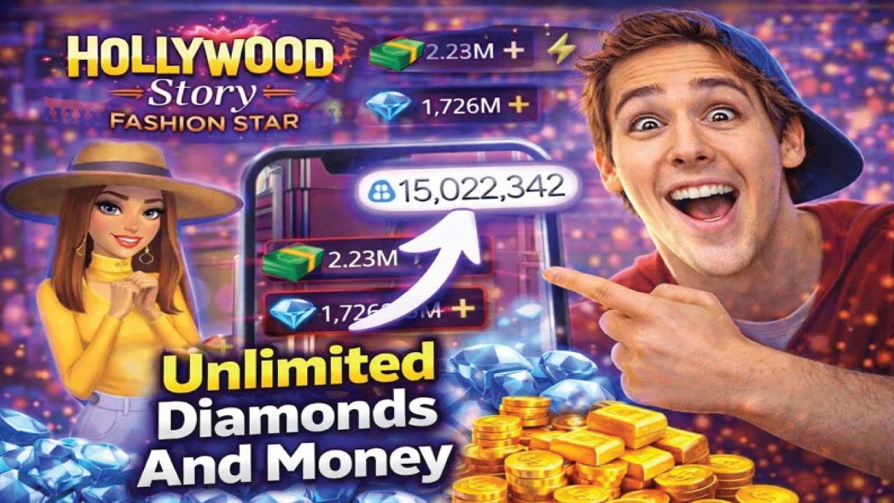 Hollywood Story Fashion Star Hack 2026 – Unlimited Diamonds & Money (MOD APK)