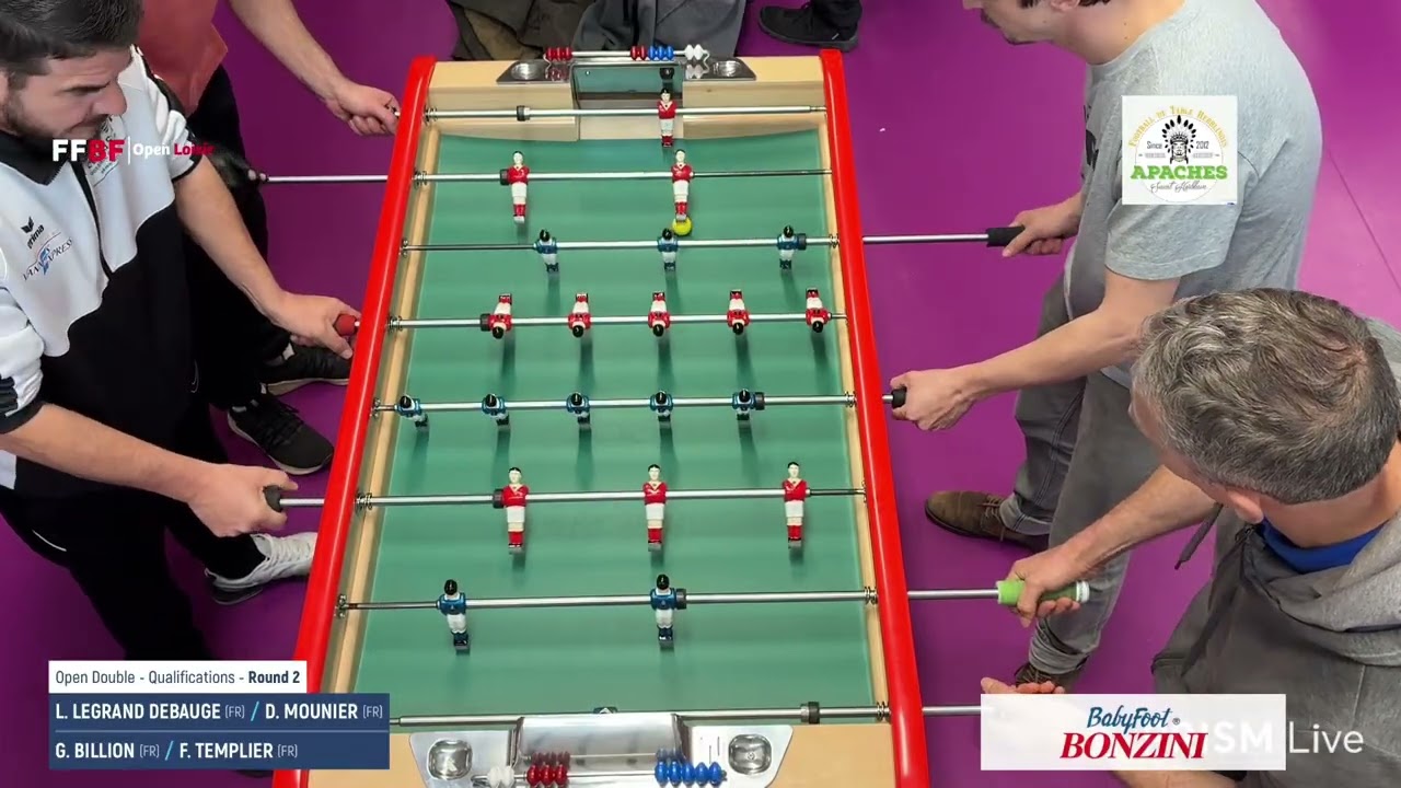 L. Legrand Debauge/D. Mounier vs G. Billion/F. Templier - Tour 2 - FFBF OL Saint Herblain - Classic