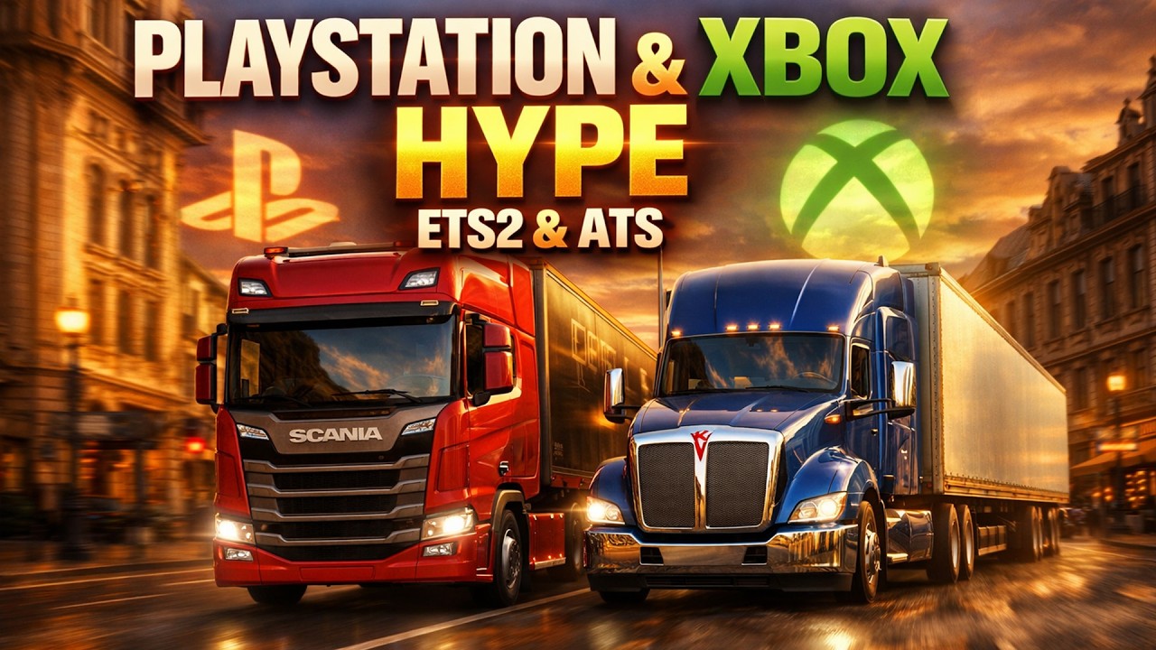 План выпуска ETS2 и ATS для консолей PlayStation и Xbox — новая информация, поддержка и многое др...