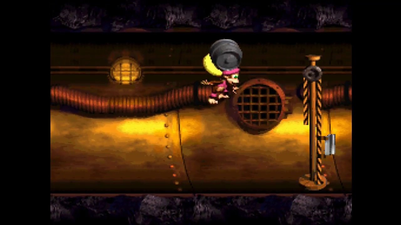 Donkey Kong Country 3 - Mekanos - Kanalrohr-Terror
