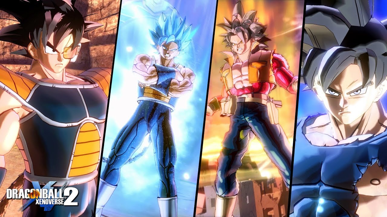 Kakarotto Ultra Dlc Mod Pack w/Custom Animated Transformations and Moveset | Dragon Ball Xenoverse 2