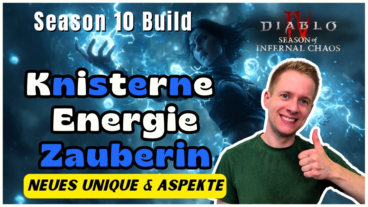 Diablo 4 Season 10: Knisternde Energie Build ⚡ Neuer Ring & Combo-Blitze gebufft!