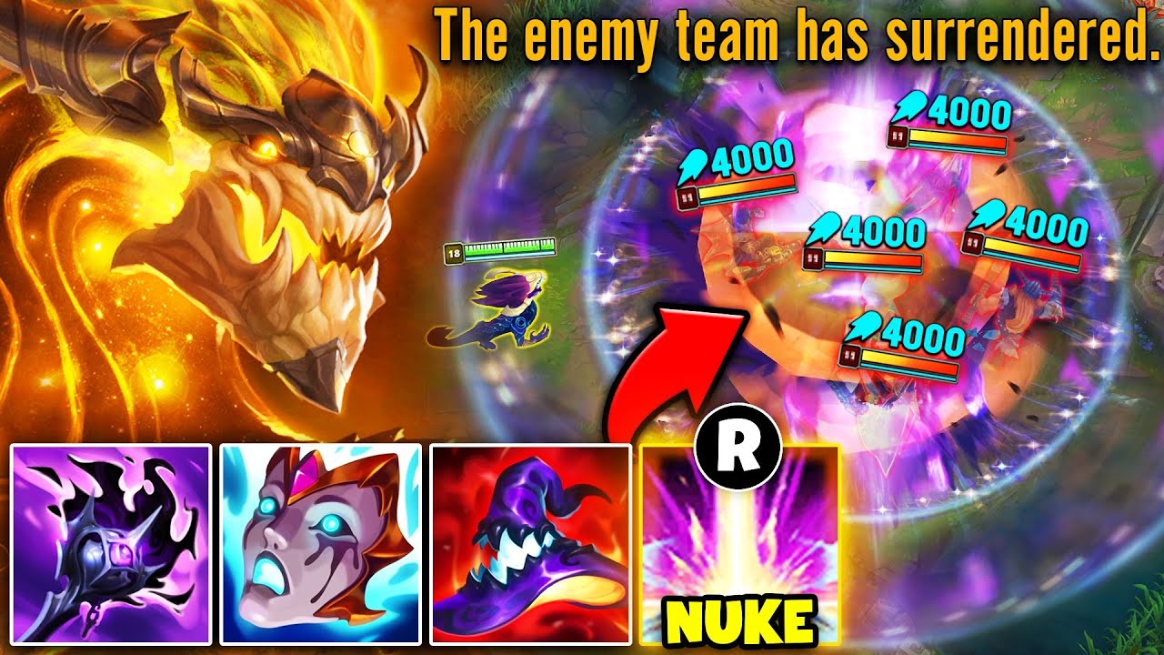 I CREATED THE BIGGEST AURELION SOL NUKE YOU'VE EVER SEEN (IT MADE THEM FORFEIT)