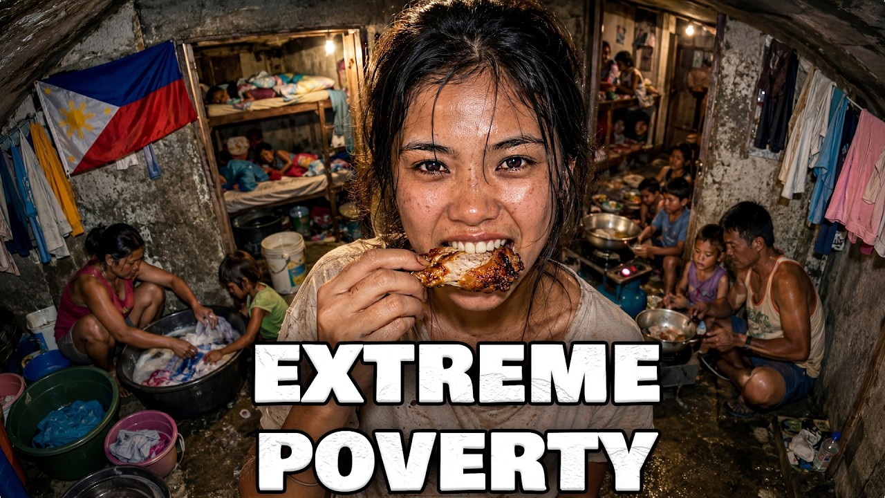 I FOUND FAMILIES LIVING IN UNDERGROUND TUNNELS IN THE PHILIPPINES 🇵🇭 - DOCUMENTARY