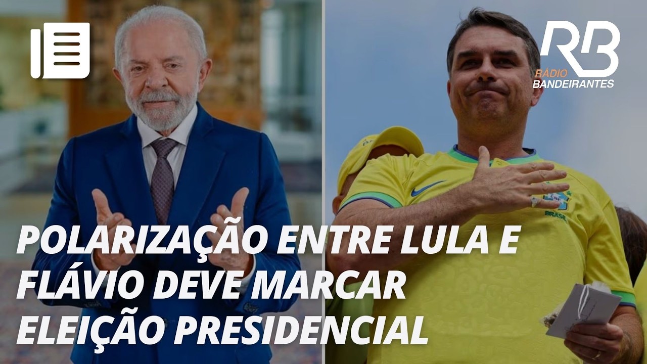 Pesquisas indicam Flávio Bolsonaro próximo de Lula | Jornal Gente