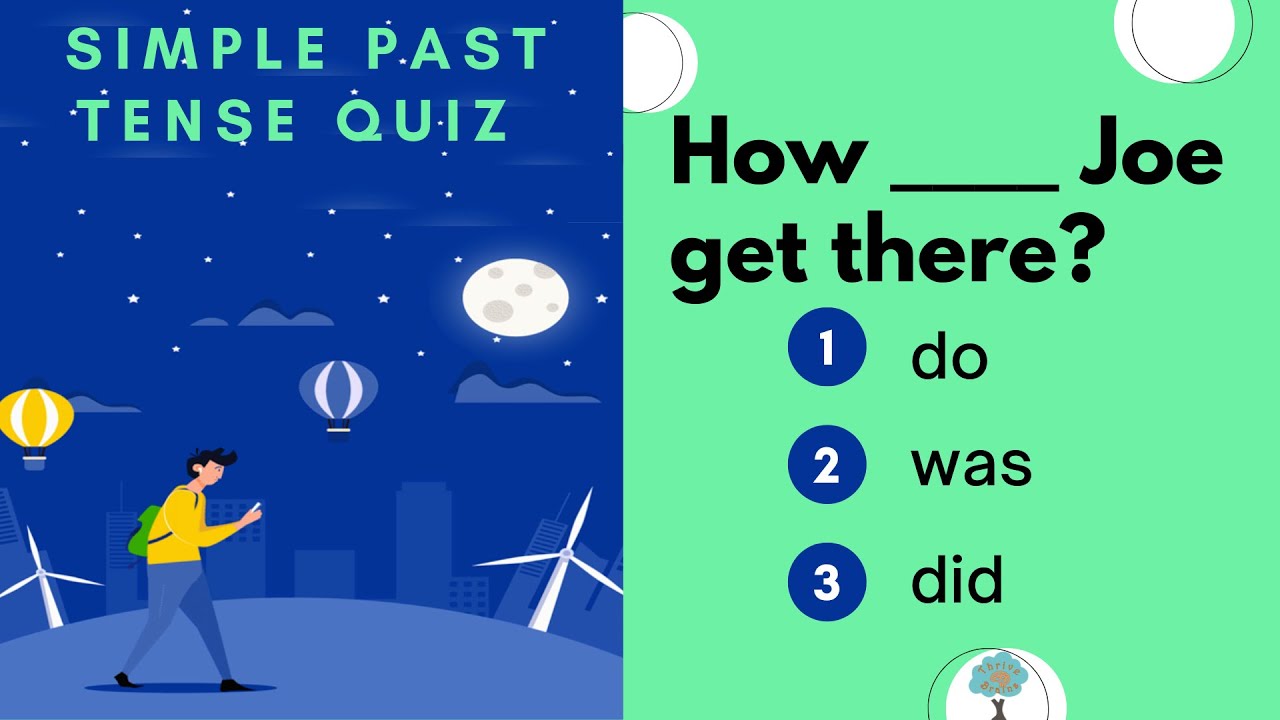 Simple Past Tense Quiz | Part 2 | English Tenses Quiz |  English Grammar Test