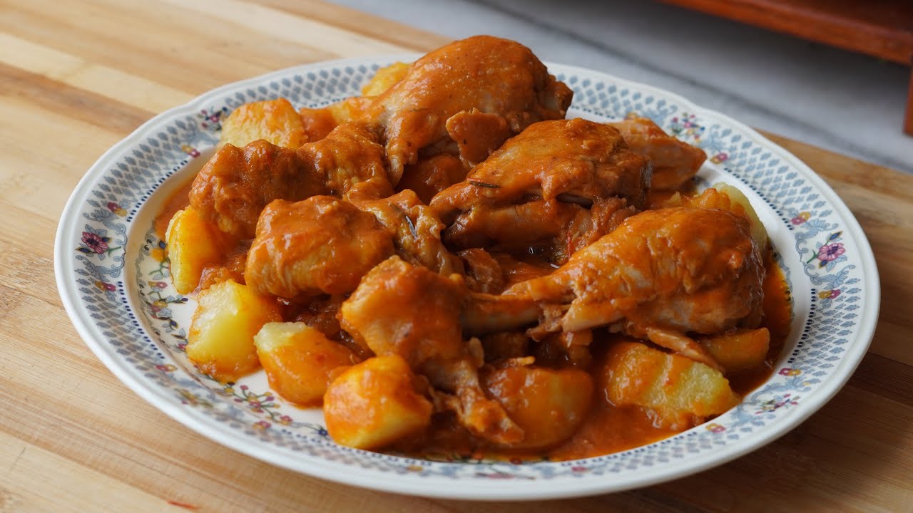 Muslos de pollo en salsa
