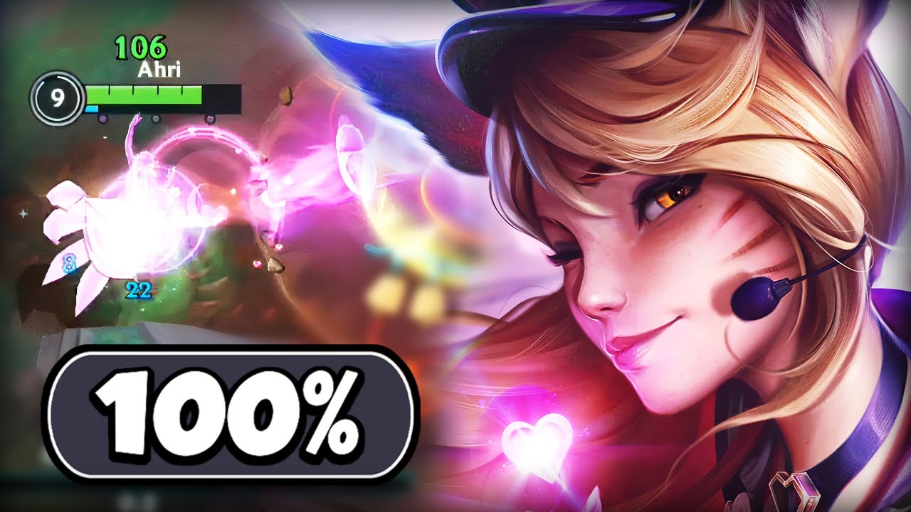 Ahri but i got 100% Better Performance & 100% Damage in the same match - Build & Runes - Wild Rift