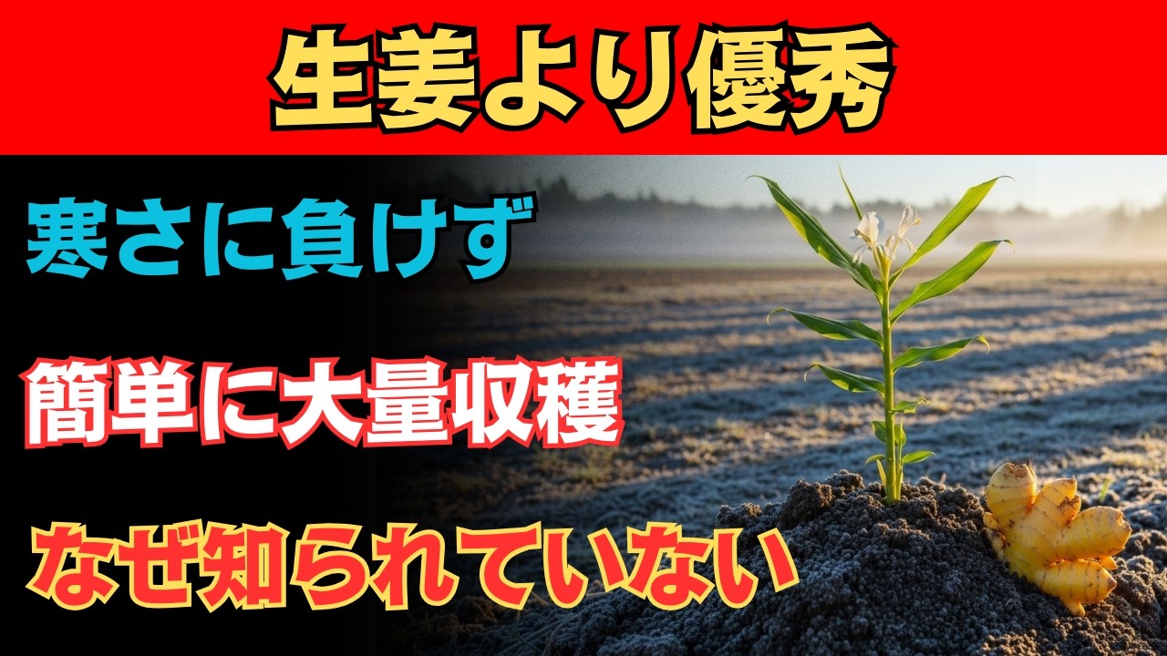 生姜を超える薬味。雪でも育ち、毎年実る。それでもなぜ語られない？