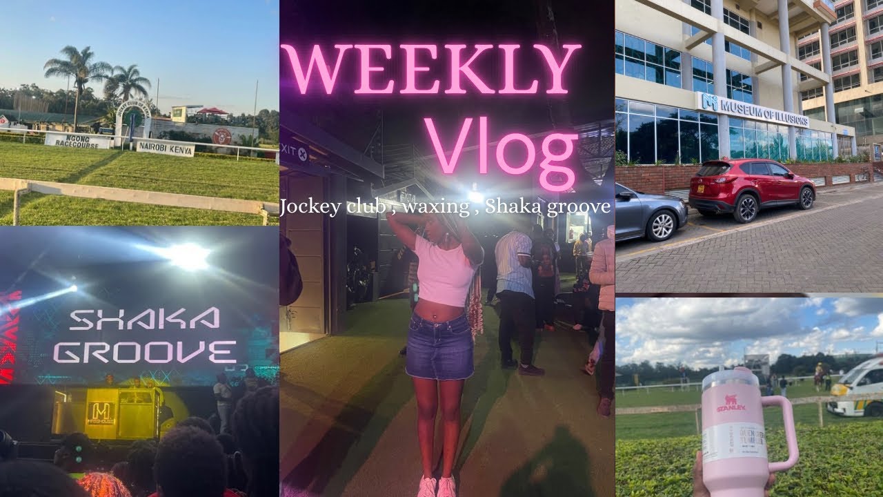Weekly vlog ; museum of illusion , belly piercing ,waxing , Shaka groove event
