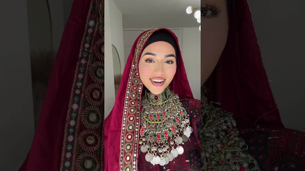 Celebrate eid with stunning afghan attire #eid #afghanclothes #hijabi