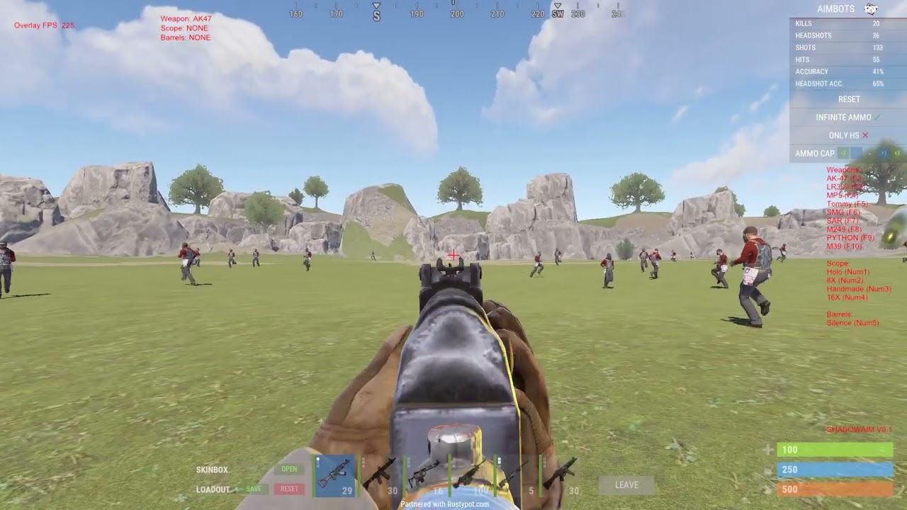ShadowAim Rust Privat Script v0.1