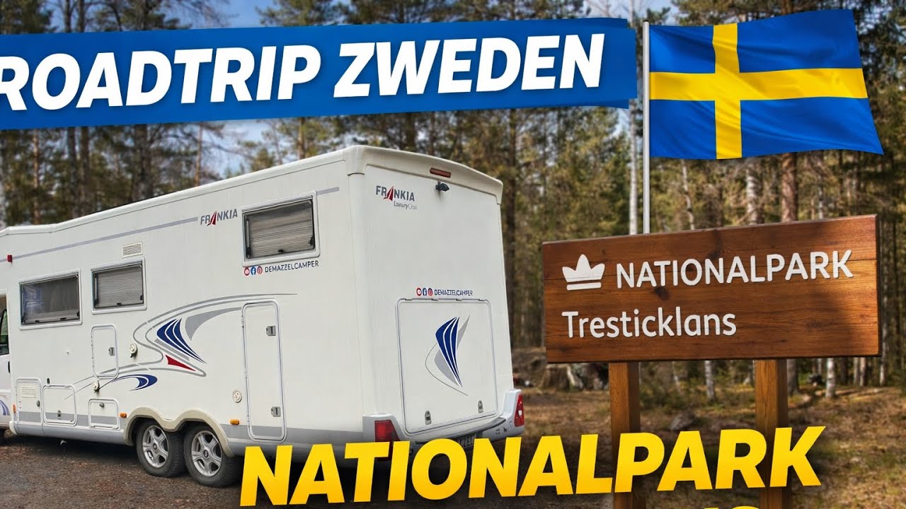892 ZWEDEN ROADTRIP :TRESTICKLANS ROADTRIP ZWEDEN MET DE CAMPER