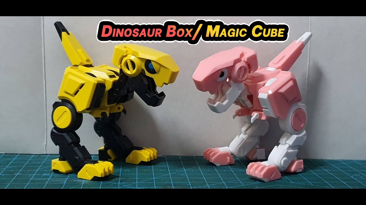 [Caixa aberta] Dinosaur Box/ Magic Cube/ Mech Carnival