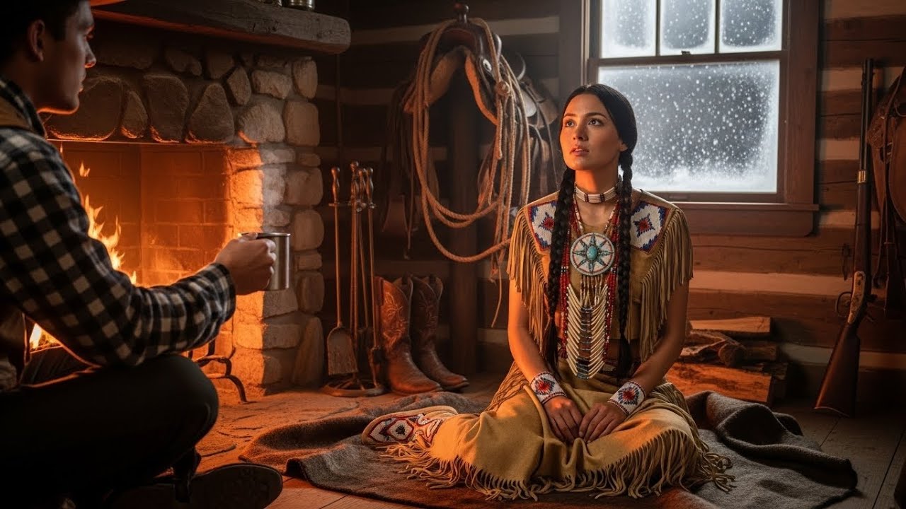 Acordei e Encontrei Uma Mulher Apache no Meu Quarto — Ela Disse: “É Só Por Uma Noite”#faroeste