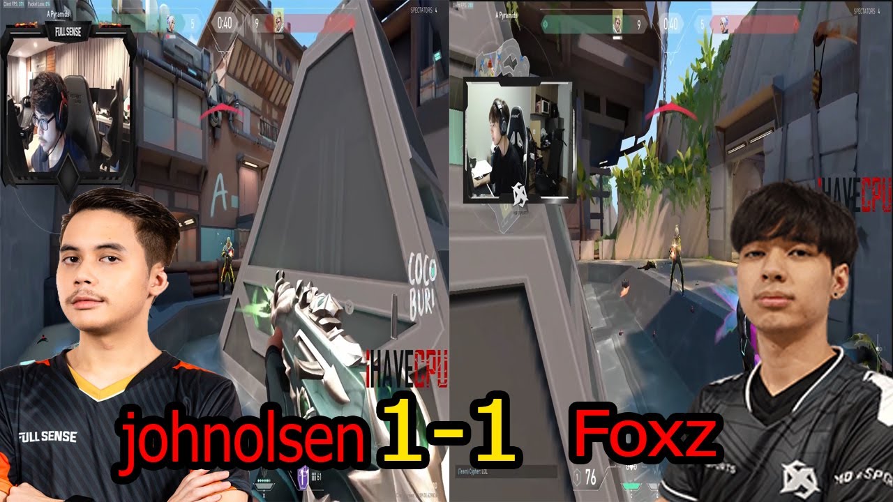 Valorant johnolsen  หัวร้อนด่า f**k y**  Foxz โครตฮา