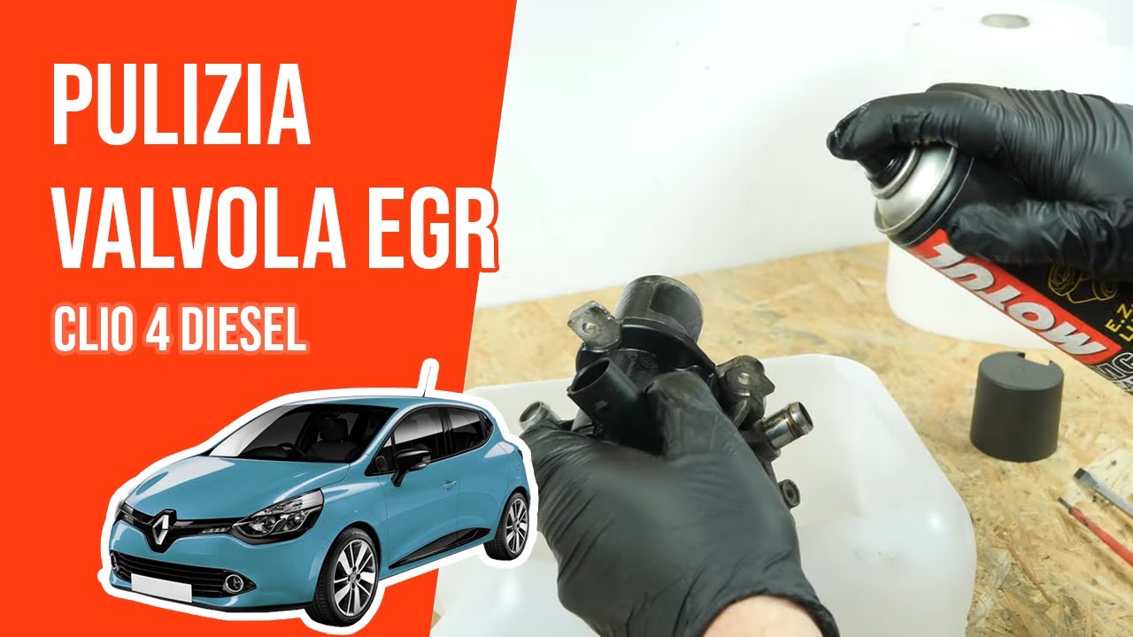 Pulizia valvola EGR Clio 4 1.5 dCi ♻️