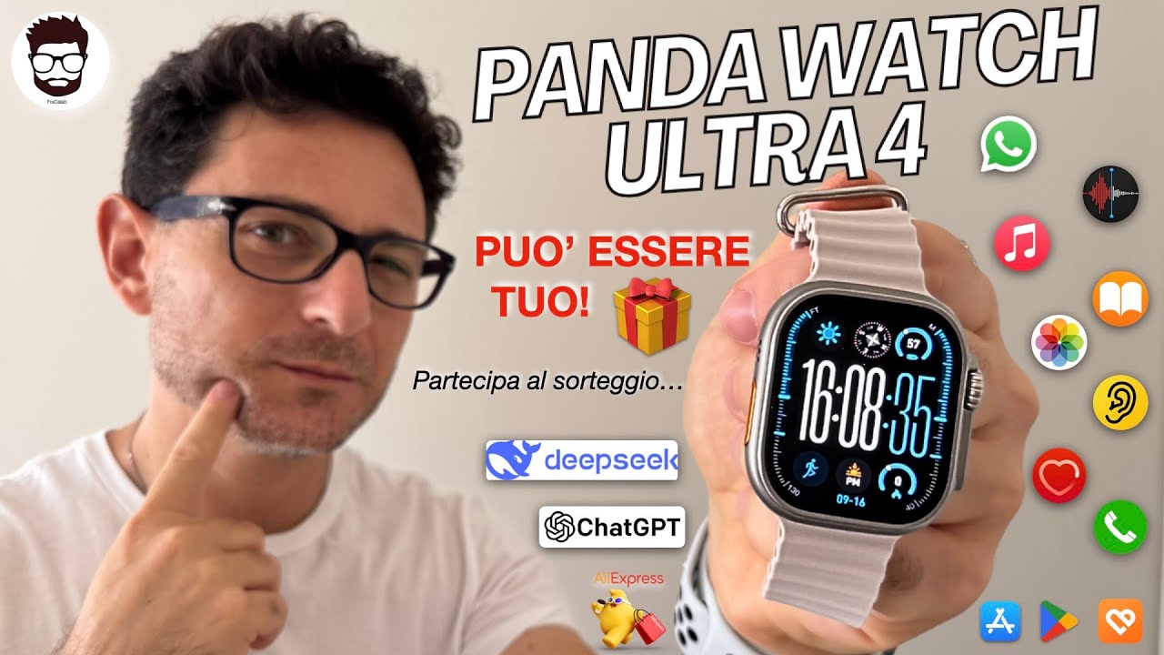 RECENSIONE PANDA WATCH ULTRA 4 ⌚ | SMARTWATCH ECONOMICO CON TANTE FUNZIONI 