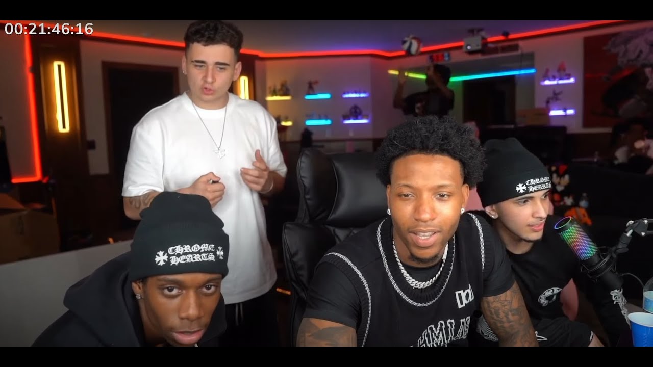 Tayy Shmu, Faze Silky & Reemknocks IRL 24 STREAM ( FULL VOD ) PART 1