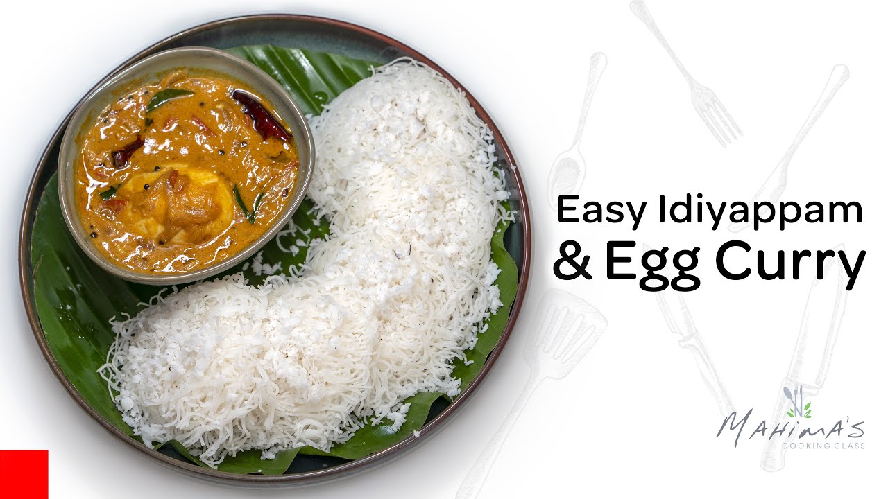 Easy Idiyappam & Egg Curry | ഇടിയപ്പവും മുട്ട കറിയും