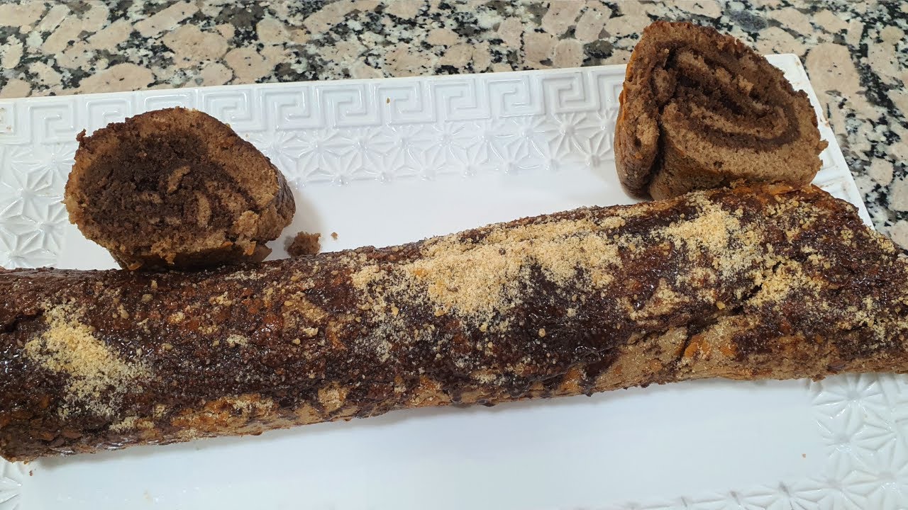 احسن كيكة الشوكولاتة رولي سريعة التحضير رخيصة و في البيت لذيذة