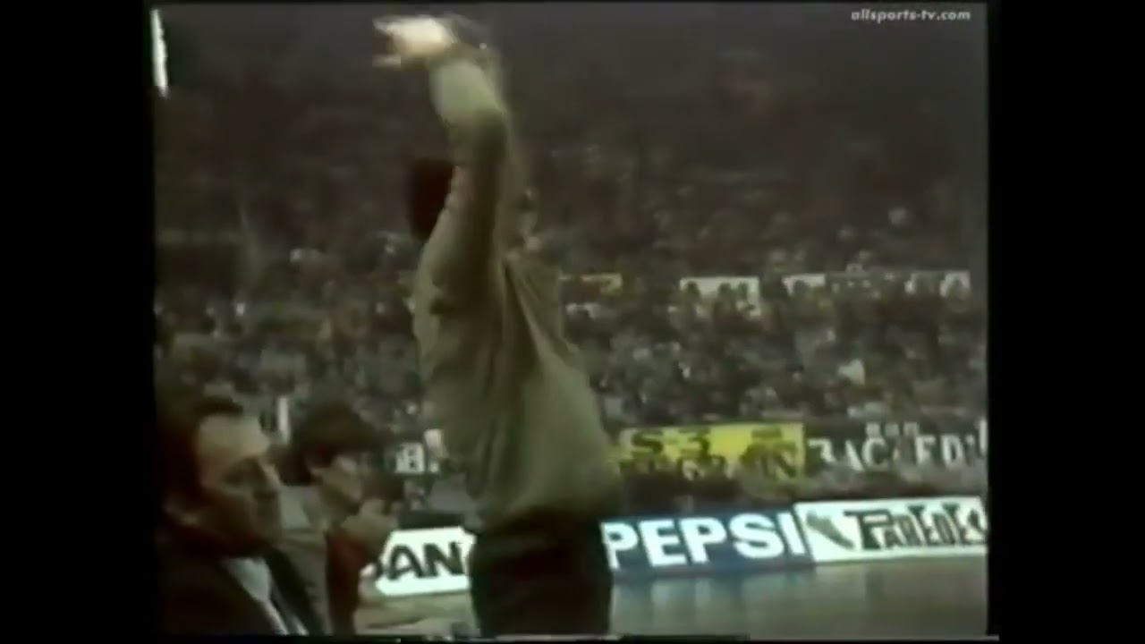 Walter Szczerbiak 1980 European Cup Real Madrid - Bosna Sarajevo