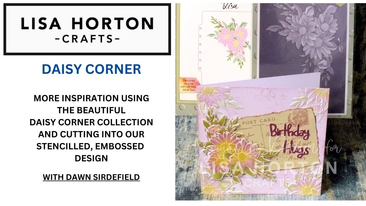 Dawn uses the delightful Daisy Corner to give some more inspiration for your cardmaking.