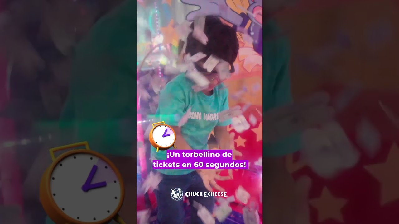 🎉 &iexcl;Bienvenidos al Ticket Blaster de Chuck E. Cheese! 🎟️💨