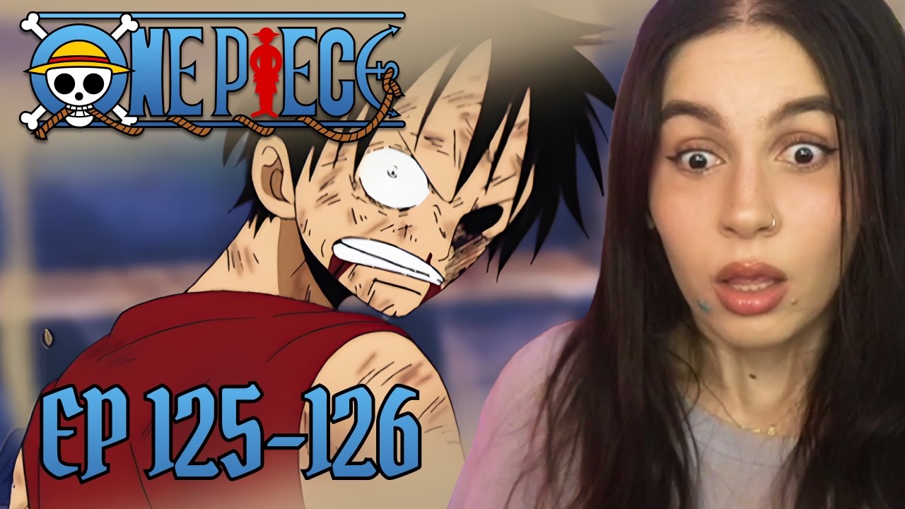 OMG LUFFY 😭😭│ONE PIECE Episode 125-126 REACTION!