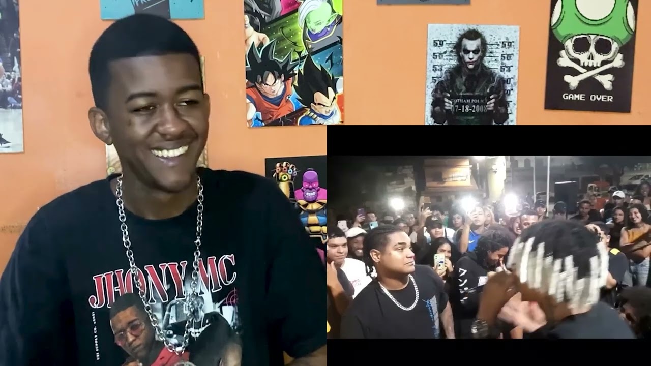 Jhony REACT - DUDU X PTK - Batalha do Aika