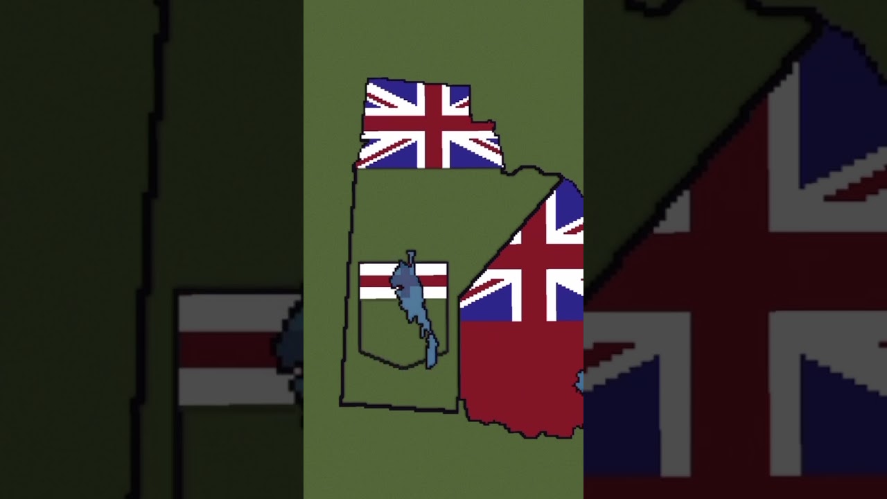 Canadian Provinces- Manitoba #flags #maps #minecraft #Manitoba #canada