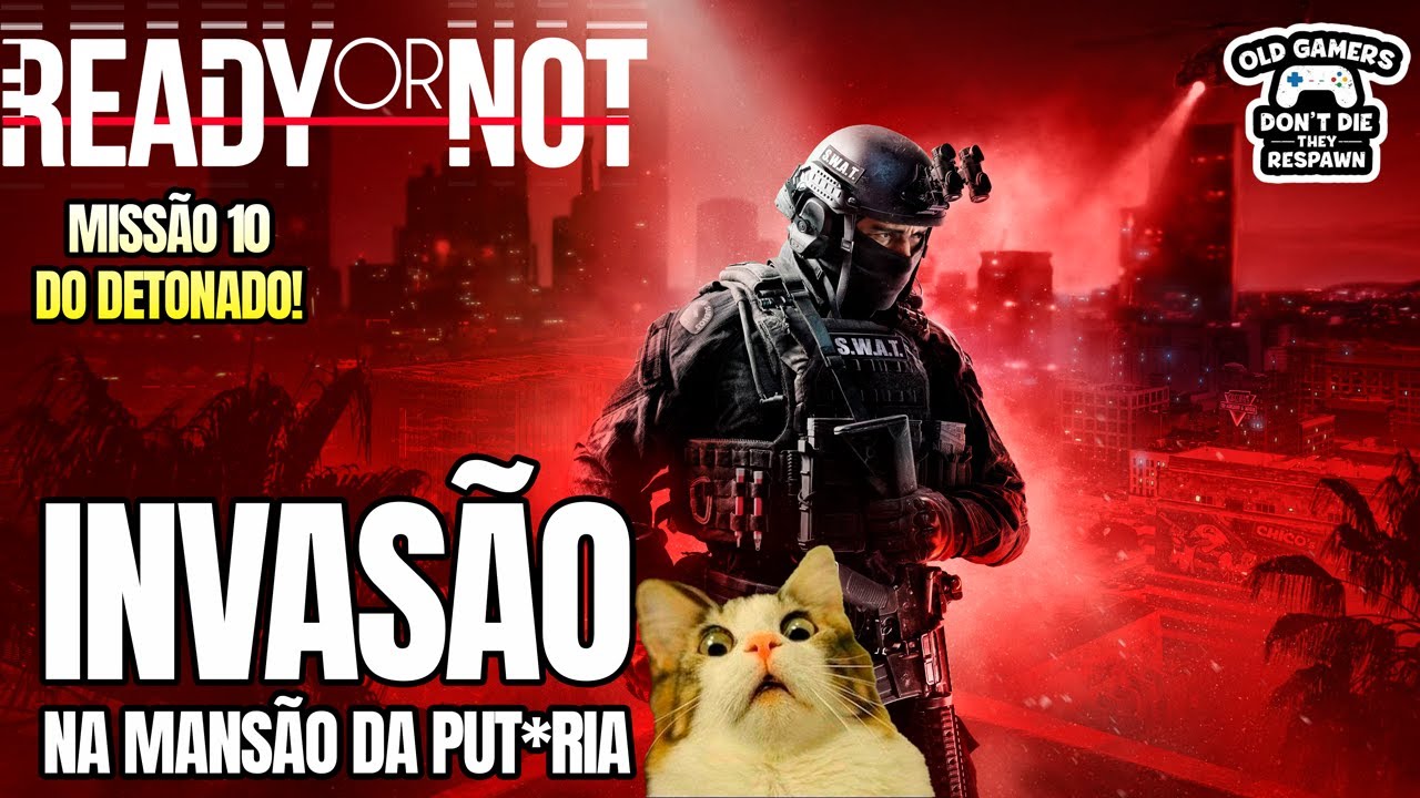 [PARTE 9] Ready or Not - Bora até o fim do jogo nessa série! Tensão na mansão sinistra🫨😬