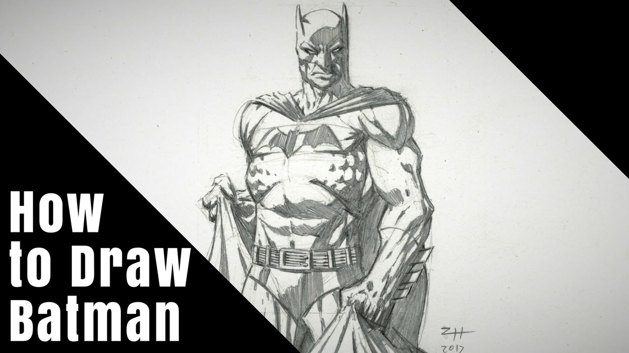 How to Draw Batman