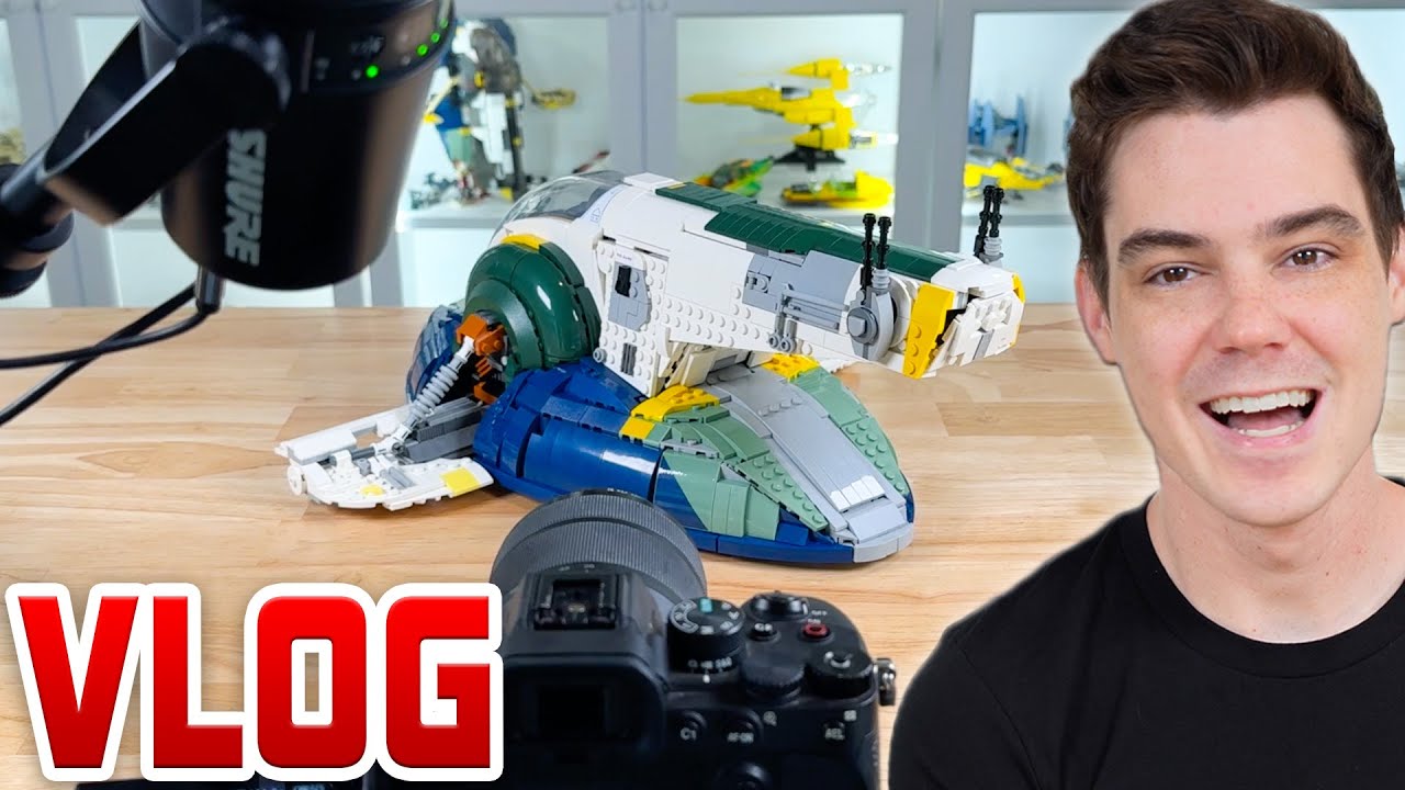 I Got The NEW LEGO Star Wars UCS JANGO FETT'S SLAVE 1 & U-WING EARLY! (MandR Vlog)