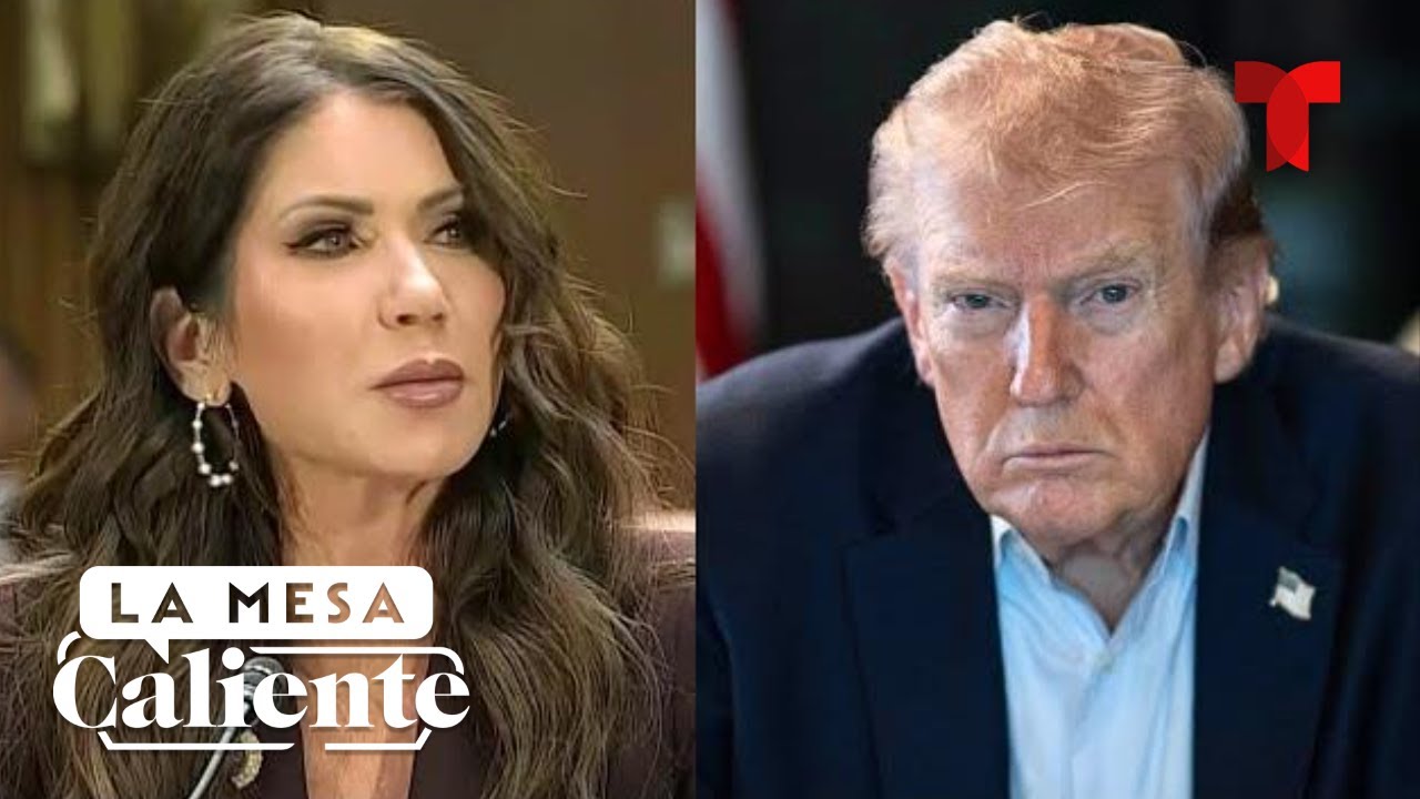 El presidente Donald Trump remueve de su cargo a Kristi Noem | La Mesa Caliente