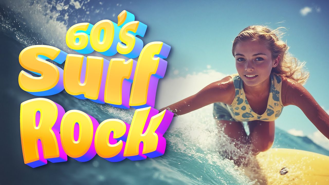 🌊 Best Surf Rock and Roll for Beach party - 60s 70s Rock and Roll energetic vibe playlist 🏄