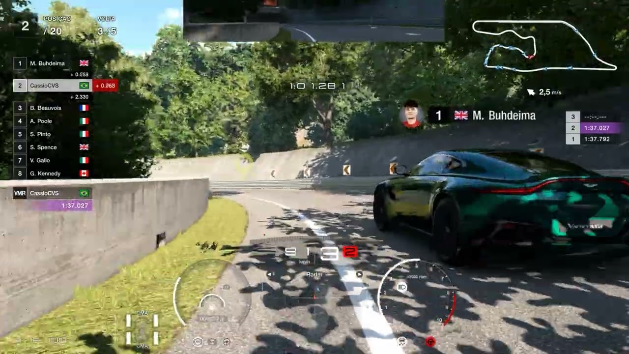 GRAN TURISMO 7 PS5 - Clubman Europeia 600 - Deep Forest Raceway invertida