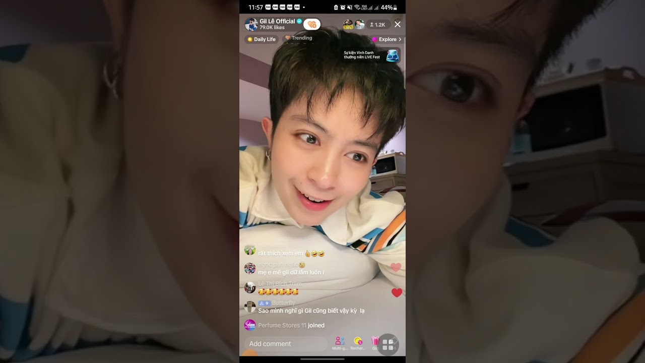 [21.11.22] Gil Le live on Tiktok p2