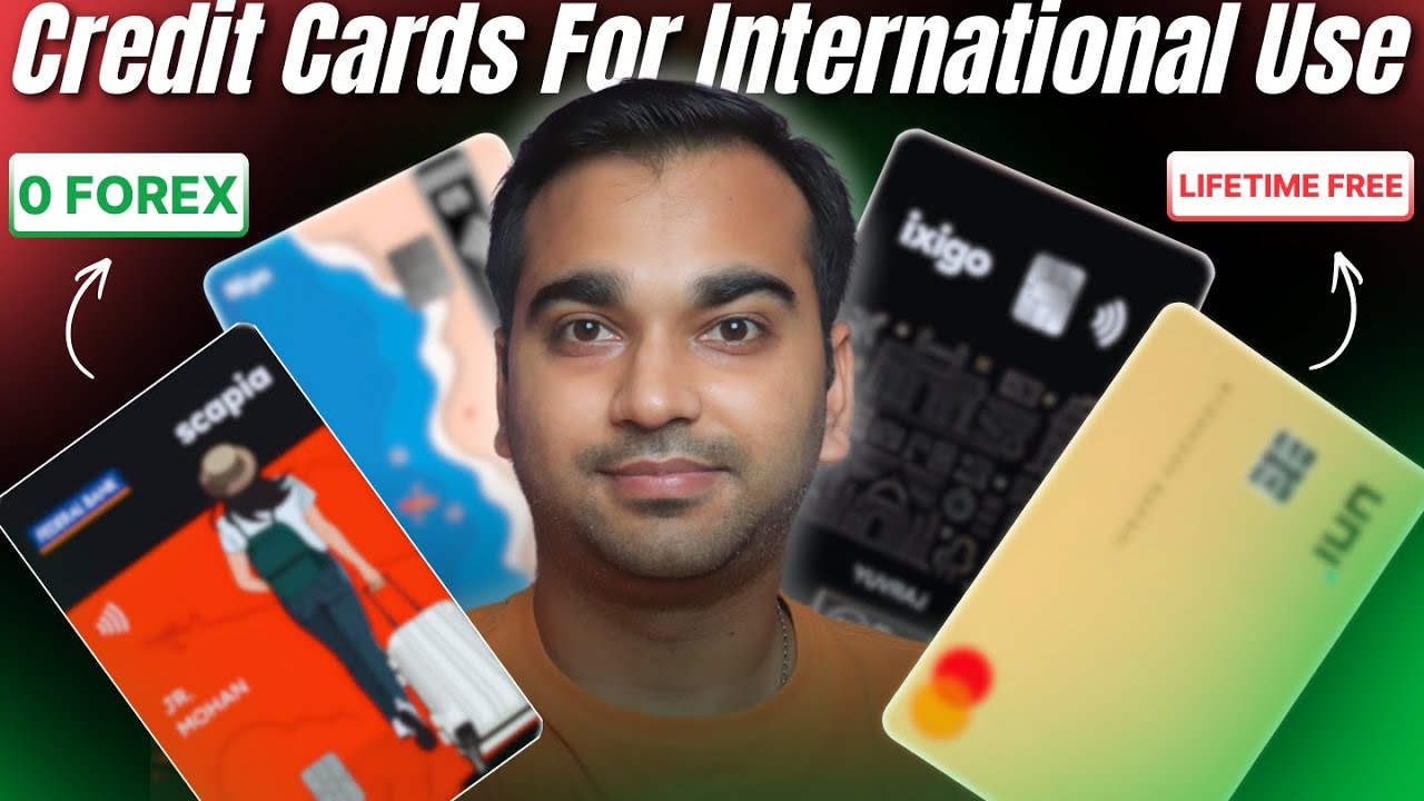 Top 5 Zero Forex Credit Cards in India (2026): Lifetime Free + Lounge Access