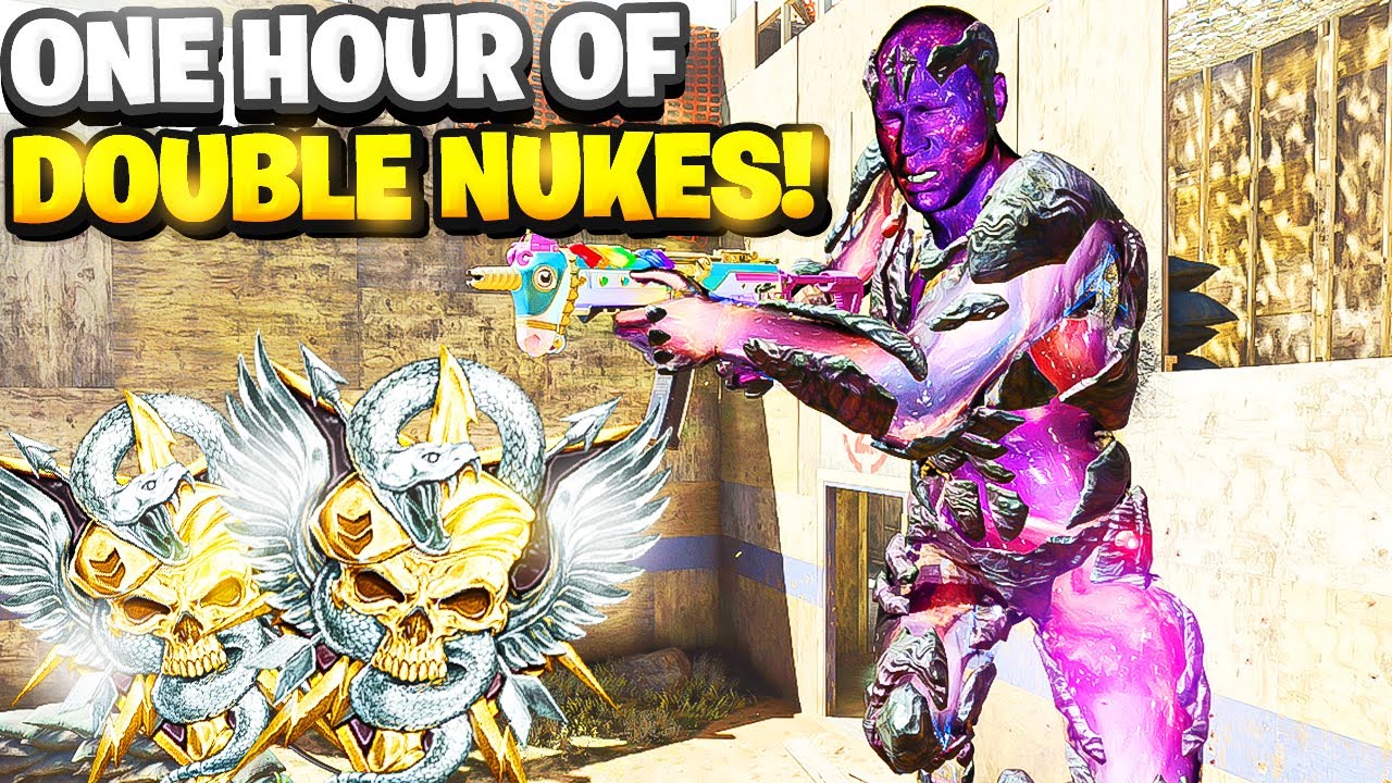 1 Hour Of Double Nuke Gameplay On BO4 - Black Ops 4 2021