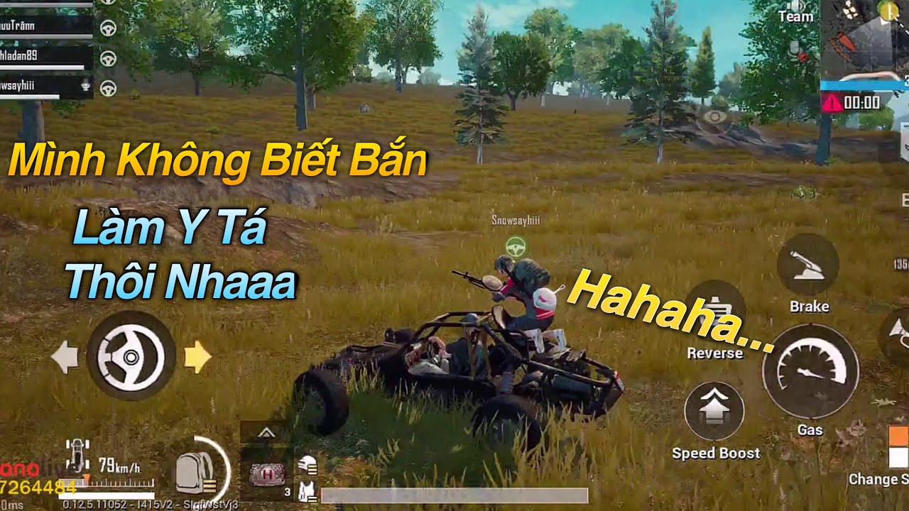 PUBG Mobile | Giao Lưu Cộng Đồng - Đi Theo Làm Y Tá Cho Team Nữ Cực Có Tâm 😆