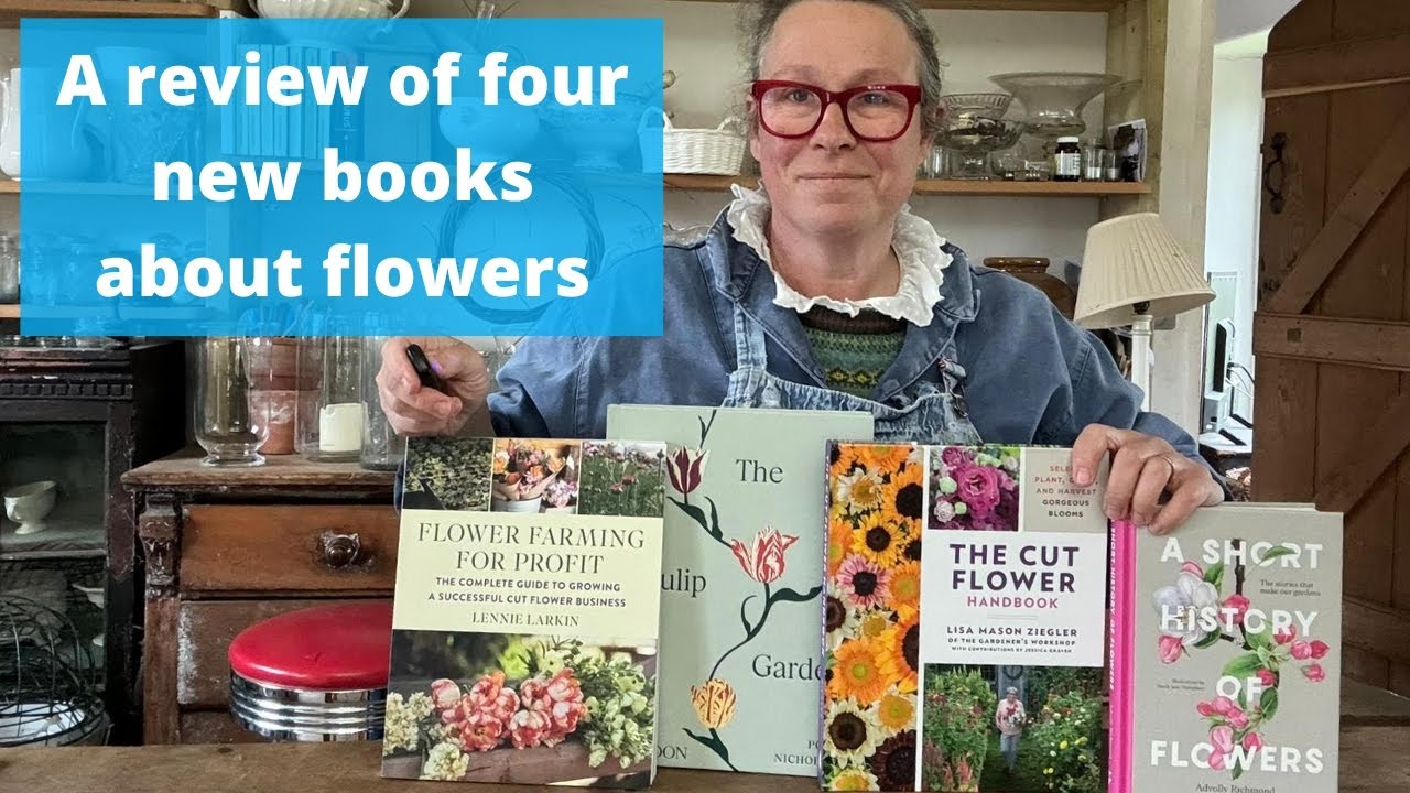 Four new books about flowers - book reviews